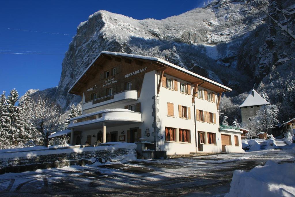 Le Relais Du Mont Blanc Hotel Magland Buitenkant foto