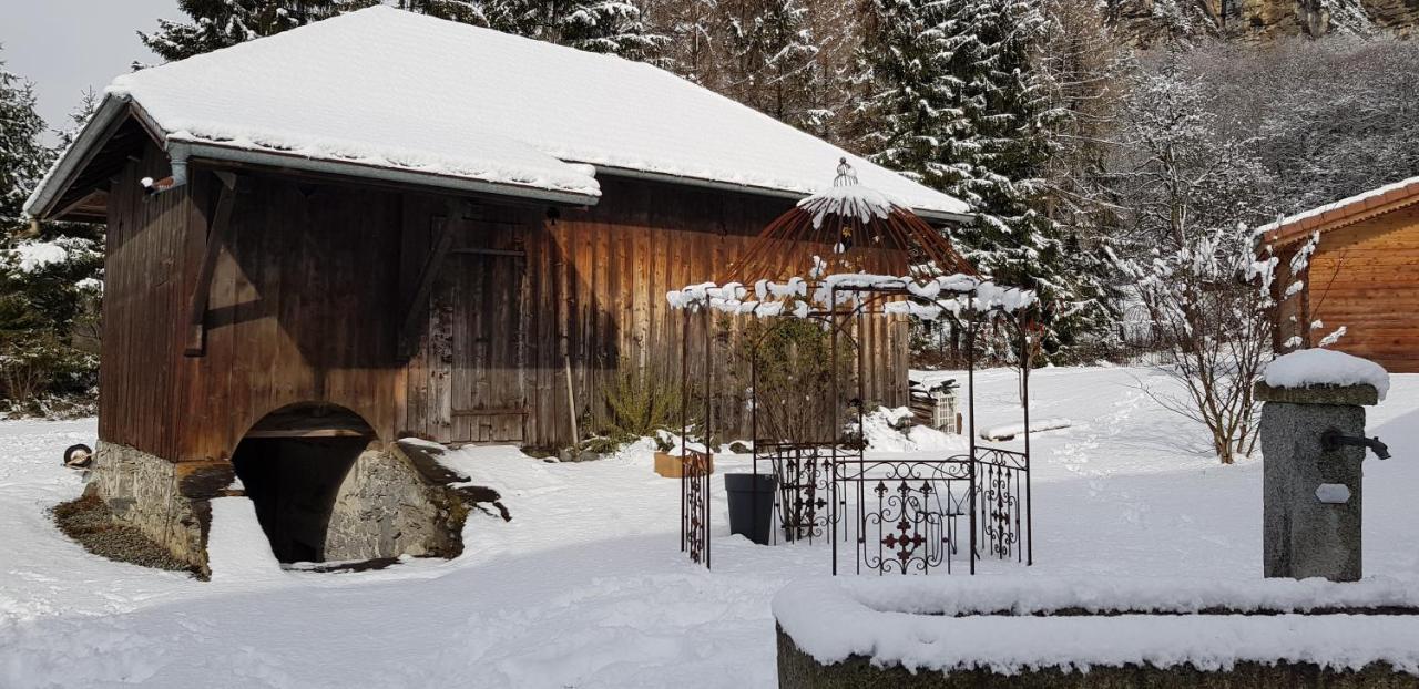 Le Relais Du Mont Blanc Hotel Magland Buitenkant foto