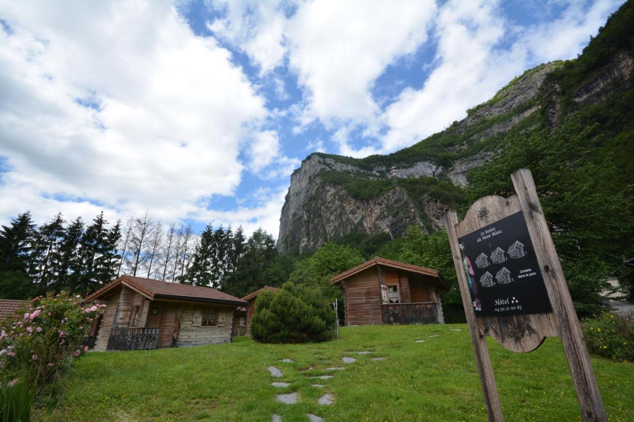 Le Relais Du Mont Blanc Hotel Magland Buitenkant foto